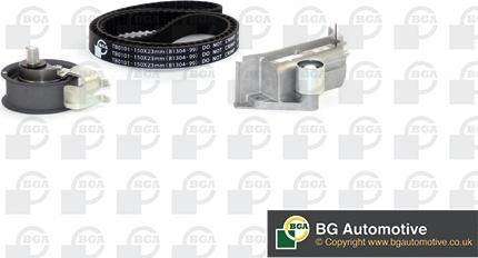 BGA TB0107K - Комплект зубчатого ремня ГРМ abcparts.ee