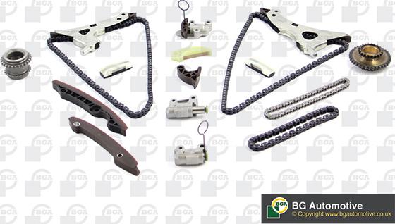BGA TC5604FK - Комплект цепи привода распредвала abcparts.ee