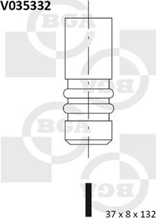 BGA V035332 - Выпускной клапан abcparts.ee