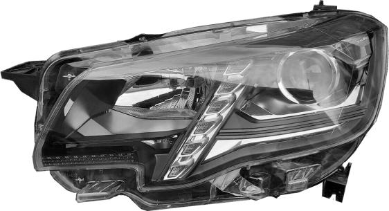 BINDER 4892,542,2 - Основная фара abcparts.ee