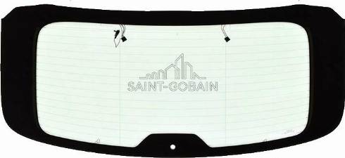 BINDER 5801902221 - Заднее стекло abcparts.ee