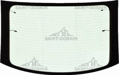 BINDER 8503802220 - Заднее стекло abcparts.ee