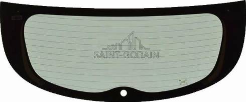 BINDER 3702802280 - Заднее стекло abcparts.ee