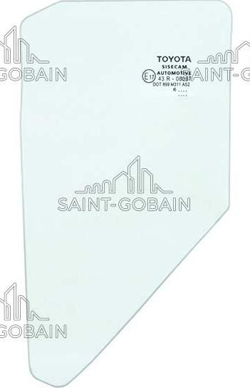 BINDER 7508555220 - Стекло двери abcparts.ee