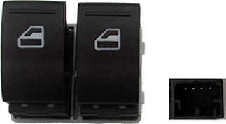 BINDER 7297,215,1 - Выключатель, стеклоподъемник abcparts.ee