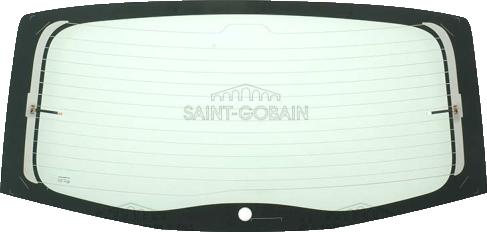 BINDER A04DAC7276G-L-SAN - Заднее стекло abcparts.ee