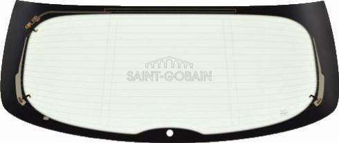 BINDER A04PEU6548G-A - Заднее стекло abcparts.ee