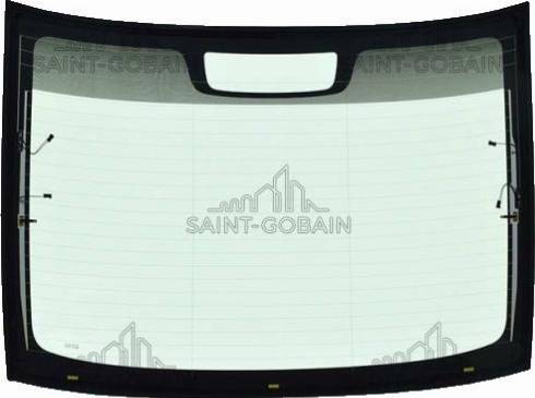 BINDER A04VOL8841G-4A - Заднее стекло abcparts.ee