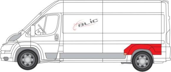 BLIC 6504-03-2097531K - Подкрылок, внутренняя часть крыла abcparts.ee
