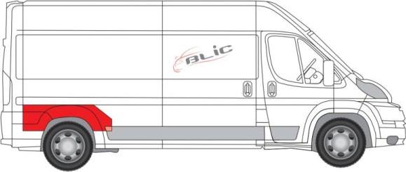 BLIC 6504-03-2097532K - Подкрылок, внутренняя часть крыла abcparts.ee