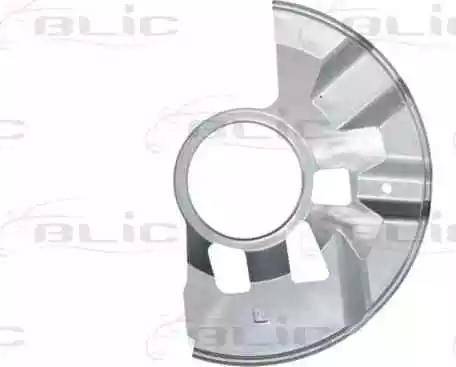 BLIC 6508-03-3451377P - Отражатель, защита, тормозной диск abcparts.ee