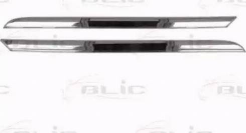 BLIC 6502-07-6034993P - Комплект облицовки / защитной накладки, облицовка радиатора abcparts.ee