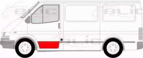 BLIC 6015-00-2515121P - Обшивка двери abcparts.ee