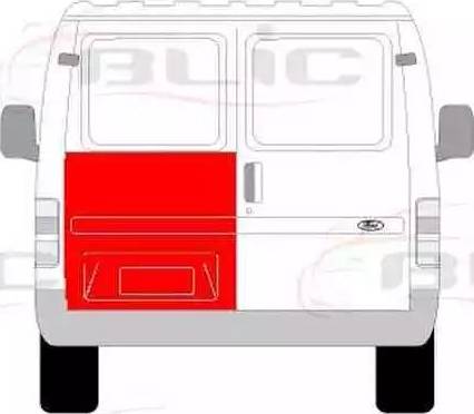 BLIC 6016-00-2515153P - Обшивка двери abcparts.ee