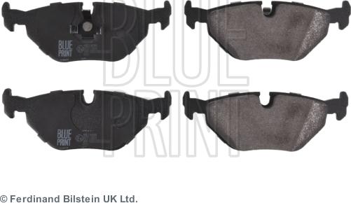 Blue Print ADB114244 - Тормозные колодки, дисковые, комплект abcparts.ee