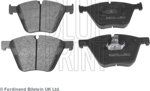 Blue Print ADB114213 - Тормозные колодки, дисковые, комплект abcparts.ee