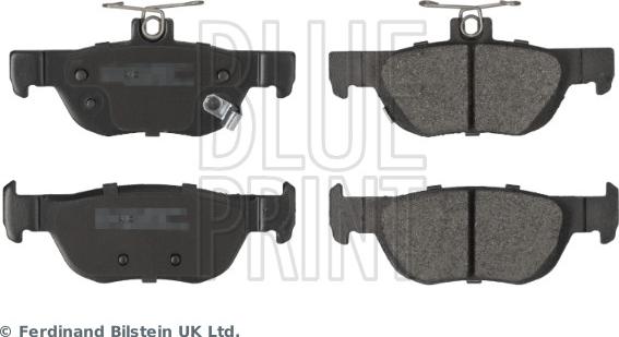 Blue Print ADBP420096 - Тормозные колодки, дисковые, комплект abcparts.ee