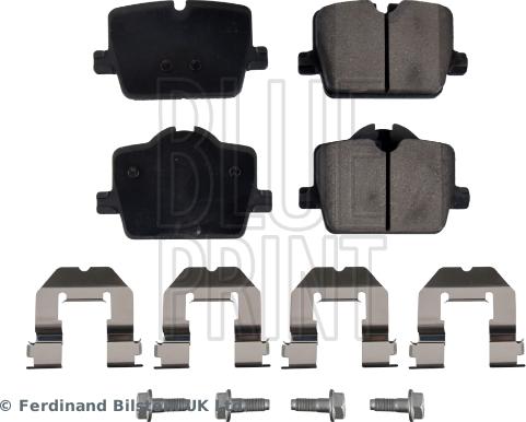 Blue Print ADBP420050 - Тормозные колодки, дисковые, комплект abcparts.ee