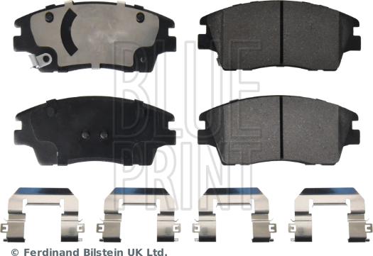 Blue Print ADBP420078 - Тормозные колодки, дисковые, комплект abcparts.ee