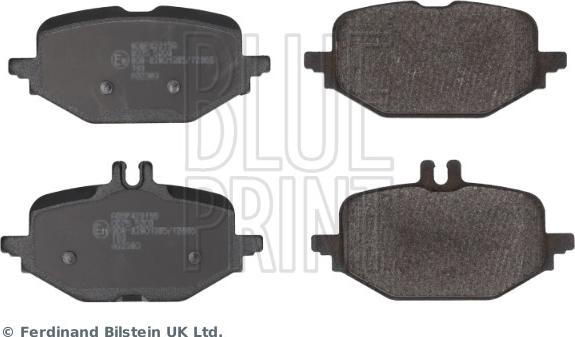 Blue Print ADBP420159 - Тормозные колодки, дисковые, комплект abcparts.ee