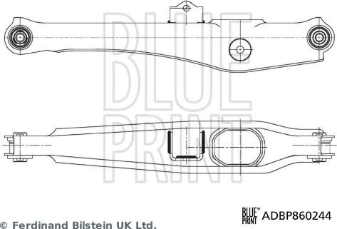 Blue Print ADBP860244 - Рычаг подвески колеса abcparts.ee
