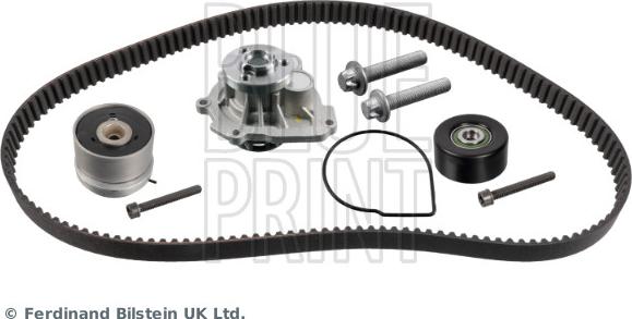 Blue Print ADBP730107 - Водяной насос + комплект зубчатого ремня ГРМ abcparts.ee
