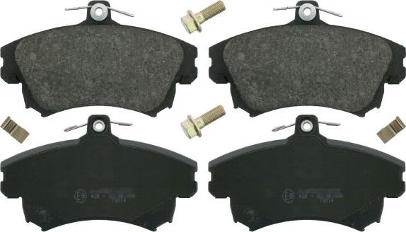 Blue Print ADC44267 - Тормозные колодки, дисковые, комплект abcparts.ee