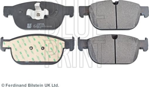 Blue Print ADF124234 - Тормозные колодки, дисковые, комплект abcparts.ee