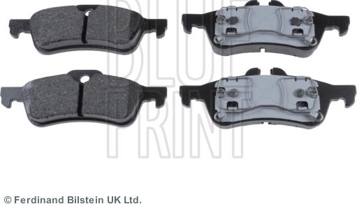 Blue Print ADG04242 - Тормозные колодки, дисковые, комплект abcparts.ee