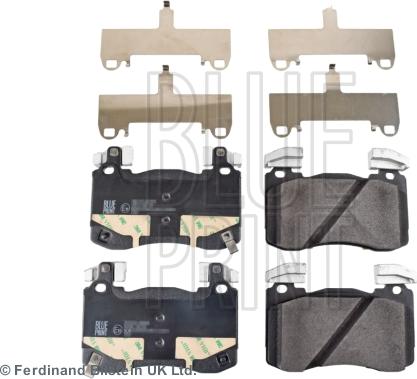 Blue Print ADG042192 - Тормозные колодки, дисковые, комплект abcparts.ee