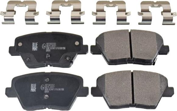 Blue Print ADG042184 - Тормозные колодки, дисковые, комплект abcparts.ee