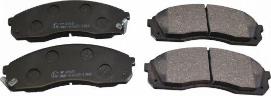 Blue Print ADG04270 - Тормозные колодки, дисковые, комплект abcparts.ee