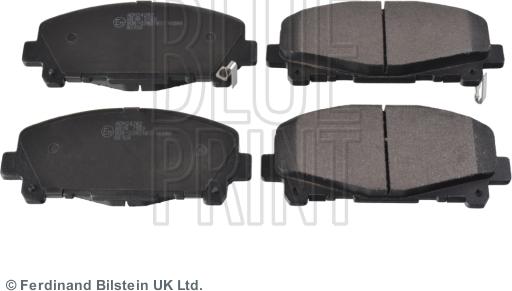 Blue Print ADH24282 - Тормозные колодки, дисковые, комплект abcparts.ee