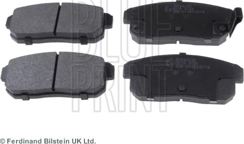 Blue Print ADK84230 - Тормозные колодки, дисковые, комплект abcparts.ee