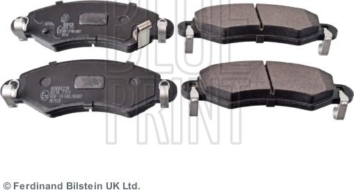 Blue Print ADK84228 - Тормозные колодки, дисковые, комплект abcparts.ee