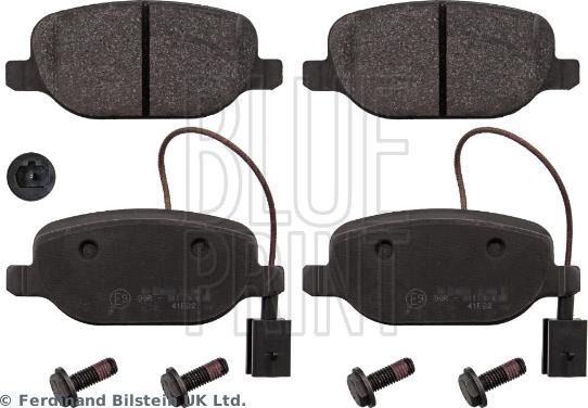 Blue Print ADL144209 - Тормозные колодки, дисковые, комплект abcparts.ee