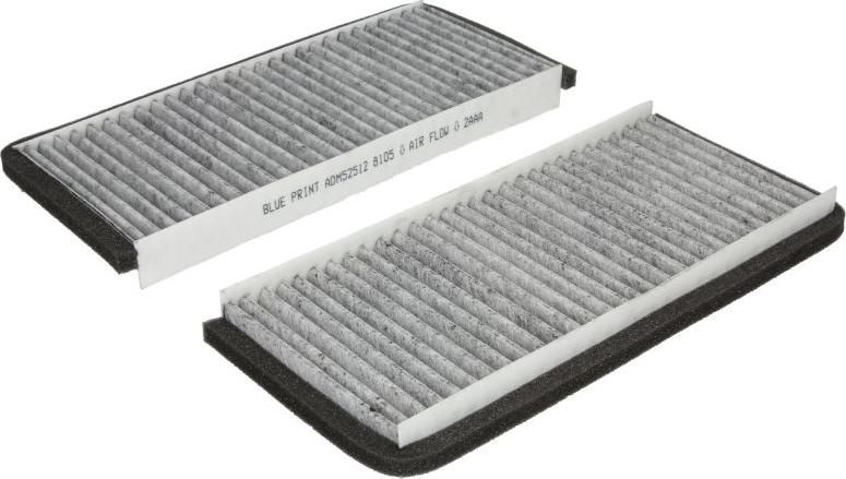 Blue Print ADM52512 - Фильтр воздуха в салоне abcparts.ee