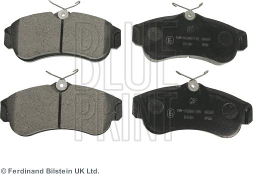 Blue Print ADN14294 - Тормозные колодки, дисковые, комплект abcparts.ee