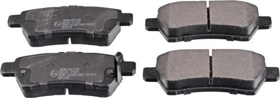 Blue Print ADN142135 - Тормозные колодки, дисковые, комплект abcparts.ee