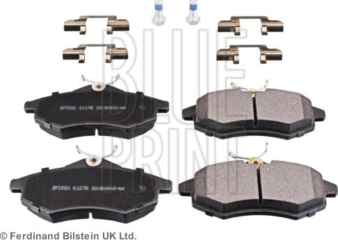 Blue Print ADP154216 - Тормозные колодки, дисковые, комплект abcparts.ee