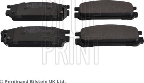 Blue Print ADS74224 - Тормозные колодки, дисковые, комплект abcparts.ee