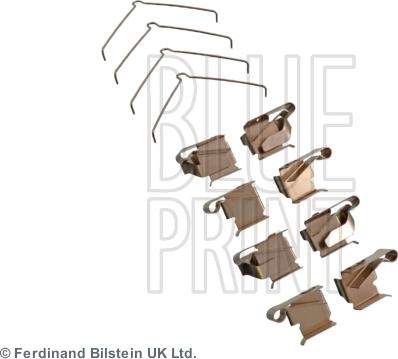 Blue Print ADT348612 - Комплектующие для колодок дискового тормоза abcparts.ee