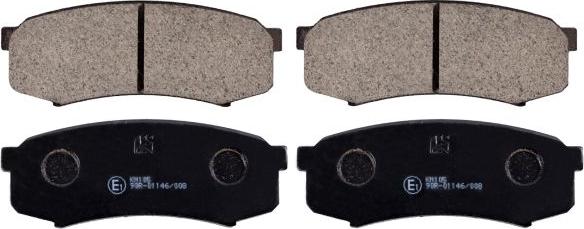 Blue Print ADT34280 - Тормозные колодки, дисковые, комплект abcparts.ee