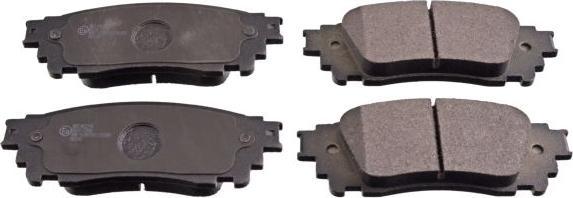 Blue Print ADT342214 - Тормозные колодки, дисковые, комплект abcparts.ee