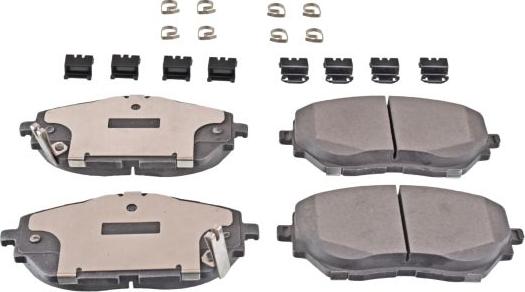 Blue Print ADT342223 - Тормозные колодки, дисковые, комплект abcparts.ee