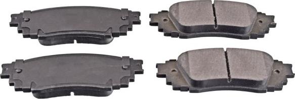 Blue Print ADT342227 - Тормозные колодки, дисковые, комплект abcparts.ee