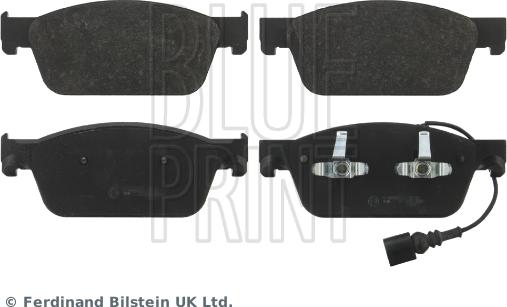 Blue Print ADV1842100 - Тормозные колодки, дисковые, комплект abcparts.ee