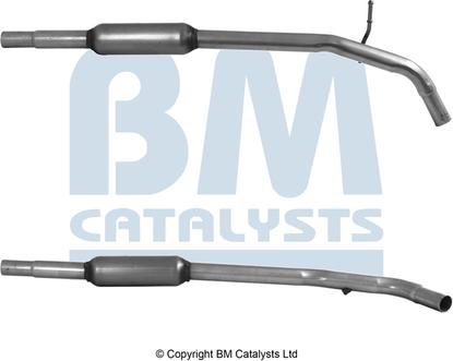 BM Catalysts BM51000 - Труба выхлопного газа abcparts.ee