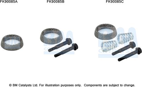 BM Catalysts FK90085 - Монтажный комплект, катализатор abcparts.ee