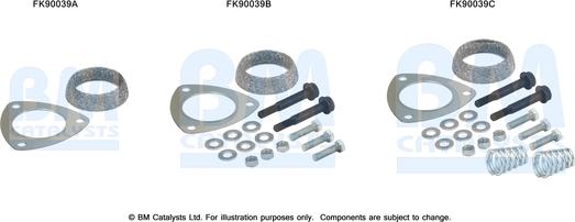BM Catalysts FK90039 - Монтажный комплект, катализатор abcparts.ee